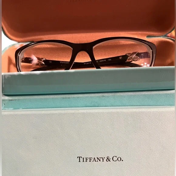 Tiffany & Co. prescription ready bow eyeglasses - Picture 6 of 9